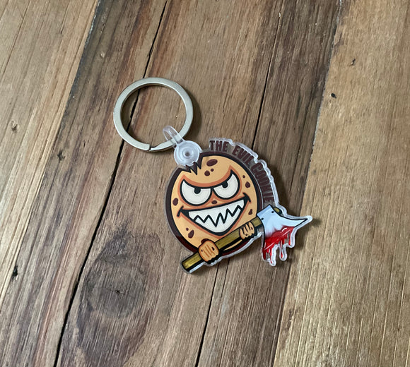 The Evil Cookie Keychain