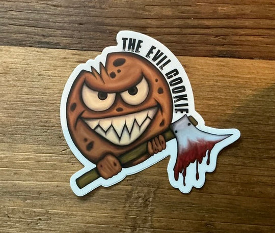 The Evil Cookie Sticker (New Logo) – The Evil Cookie Publishing