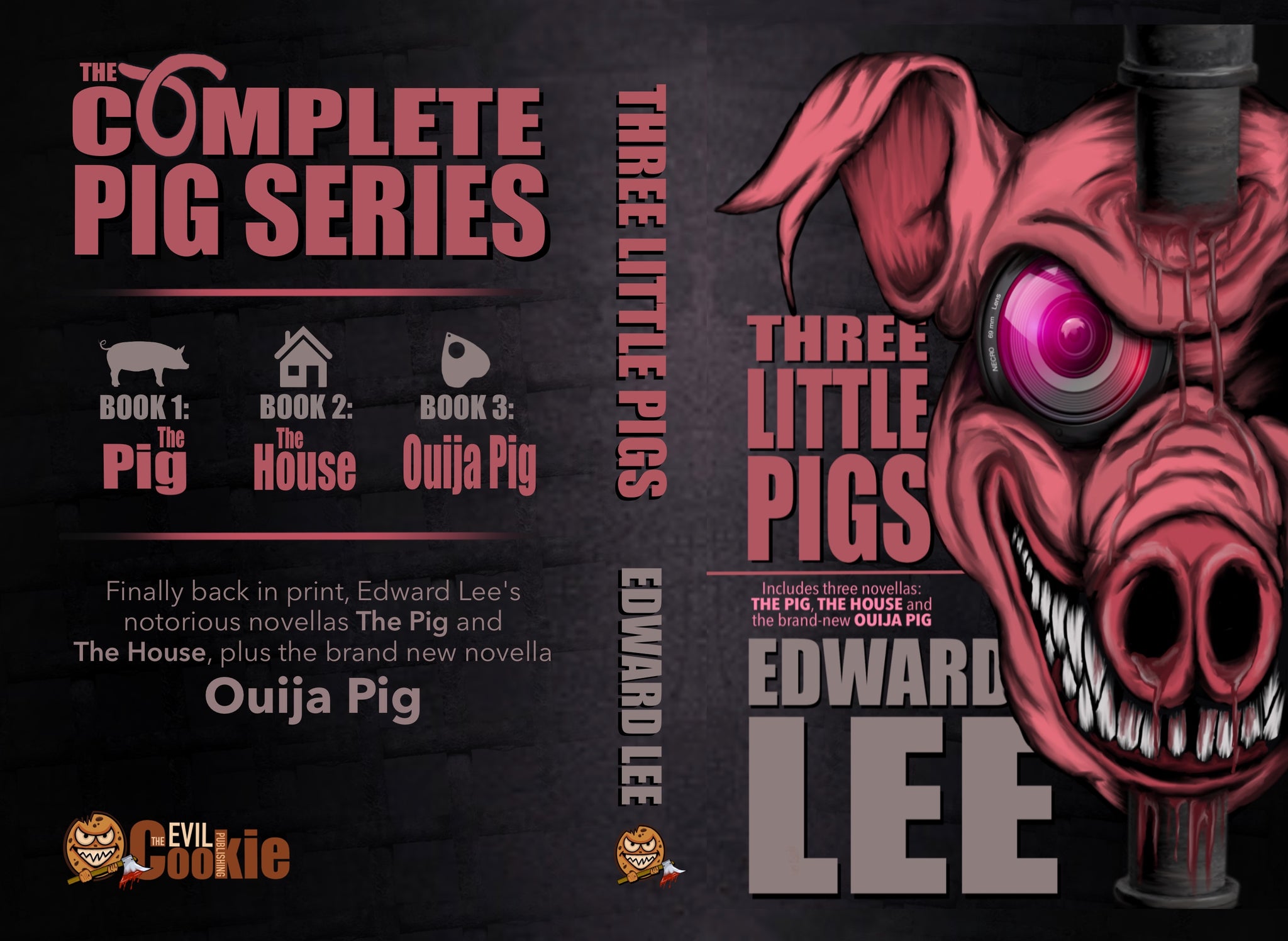 Three Little Pigs | Edward Lee Author | The Evil Cookie Publishing